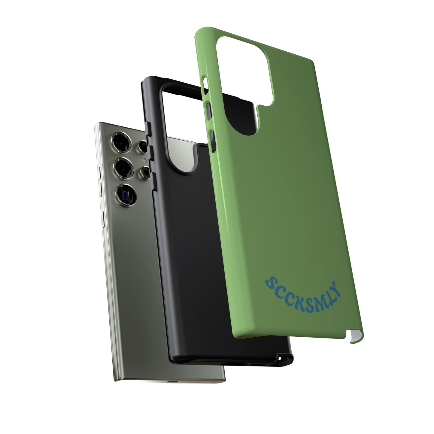 SOLID Sour Lime Tough Case for Samsung