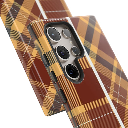 Autumn Plaid Phone Case for Samsung