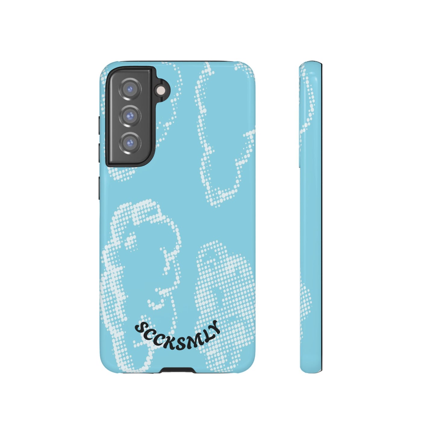 Comic Dot Sky Tough Phone Case for Samsung