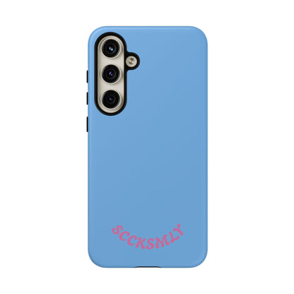 SOLID Blue Candie Tough Case for Samsung