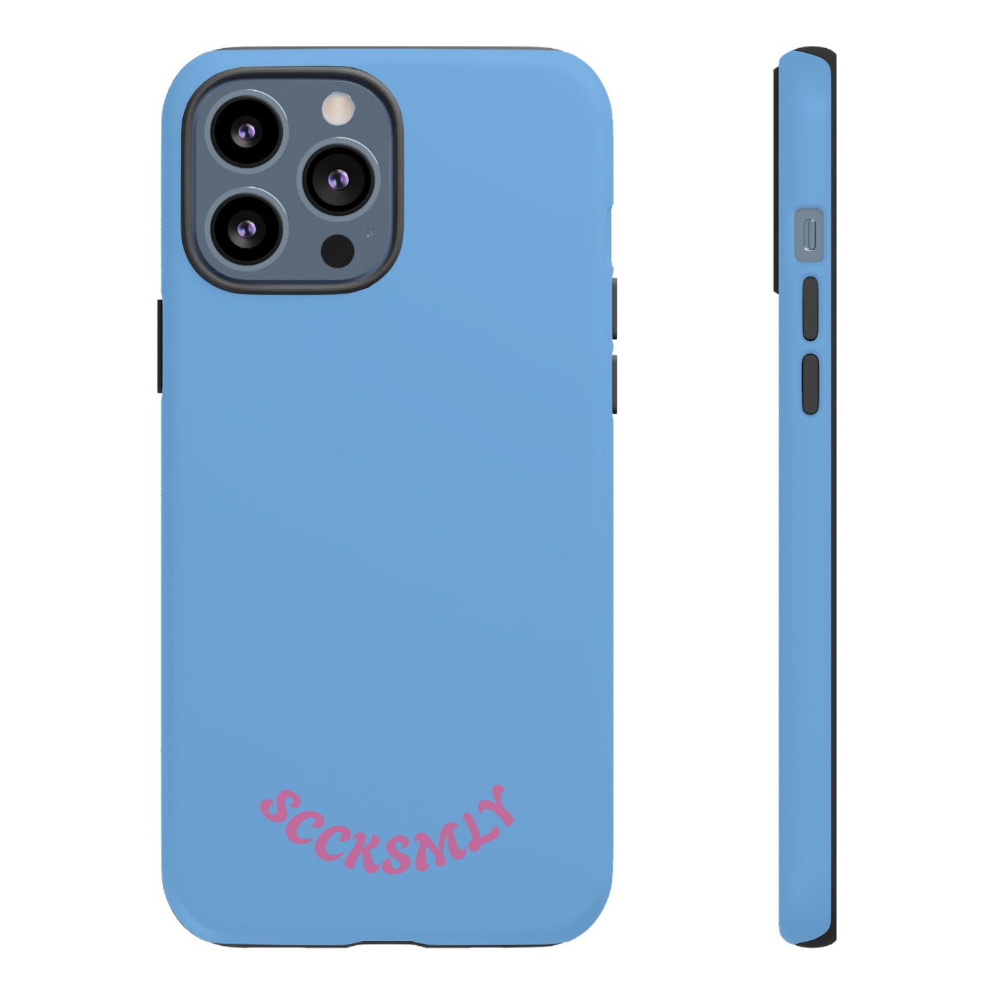 SOLID Blue Candie Tough Case for Apple