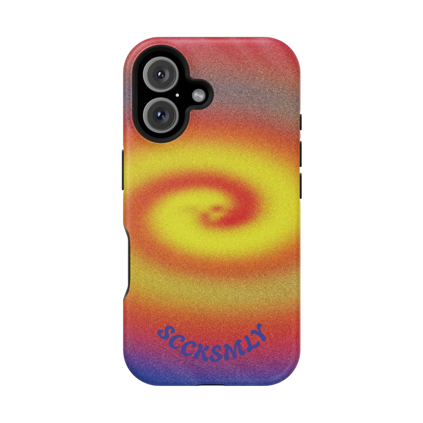 Toxic Spiral Tough Phone Case for Apple