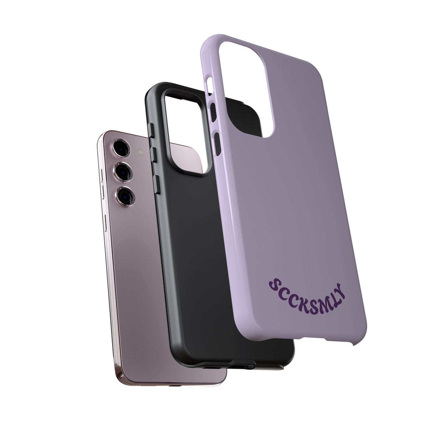 SOLID Morning Lilac Tough Case for Samsung