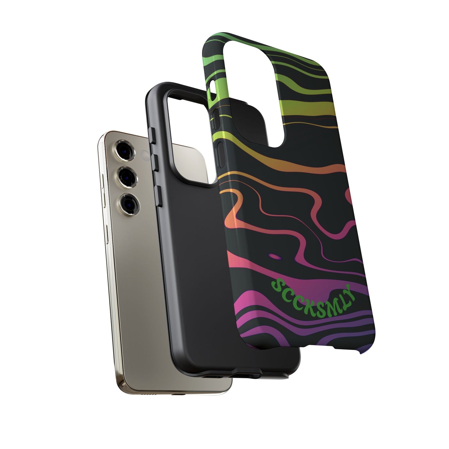 Dark Rainbow Phone Case for Samsung