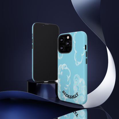 Comic Dot Sky Tough Phone Case for Apple