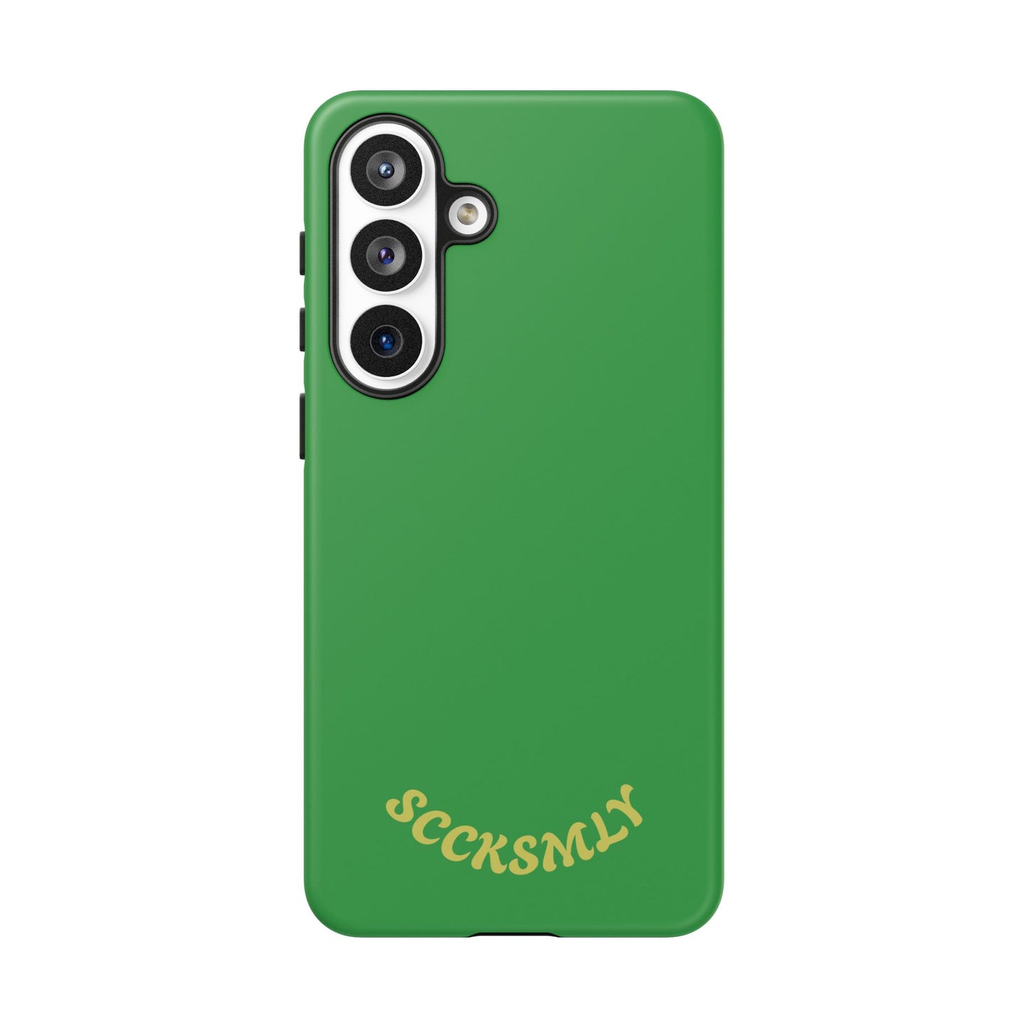 SOLID Green Grin Tough Case for Samsung