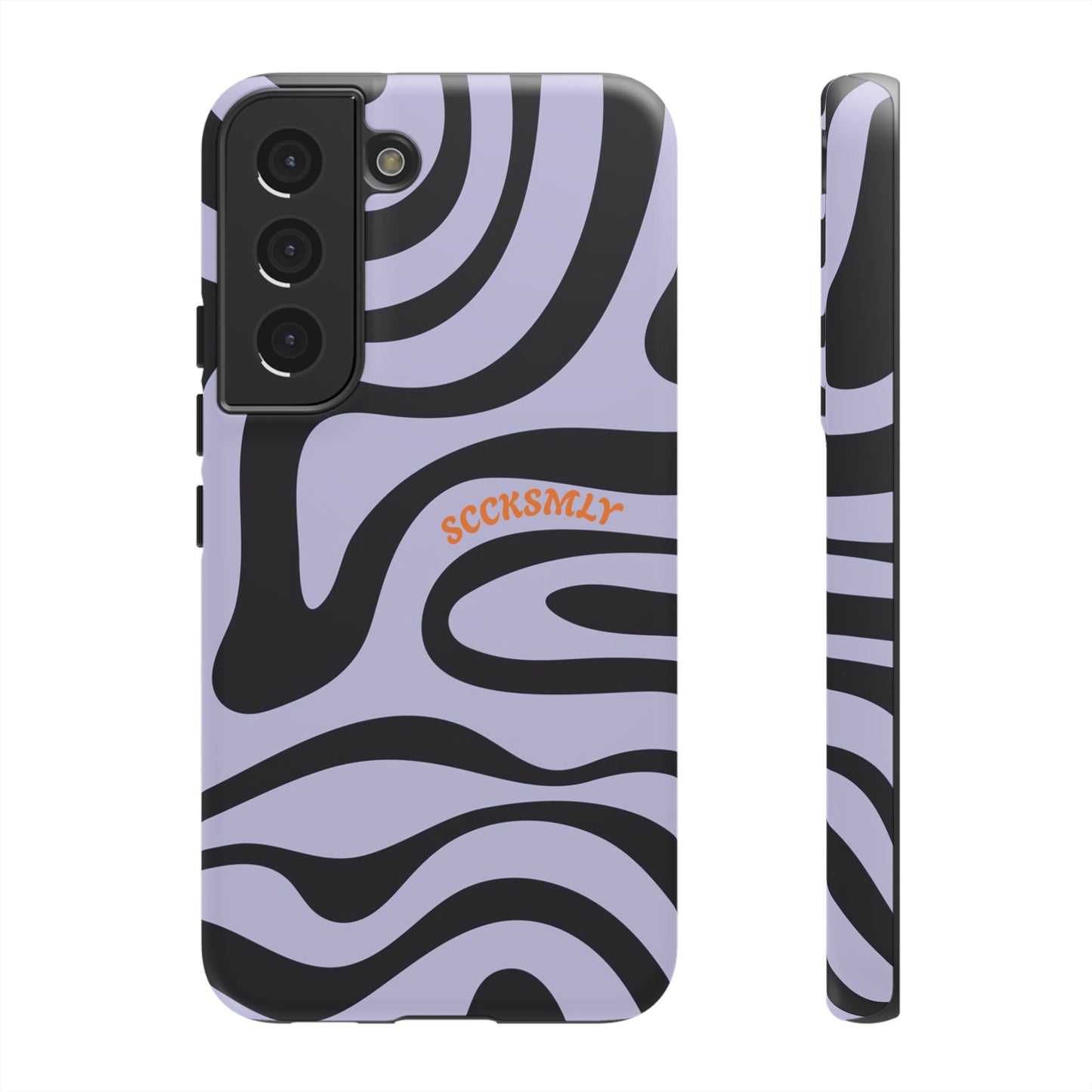 Purple Swirl Phone Case for Samsung