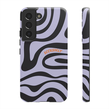 Purple Swirl Phone Case for Samsung