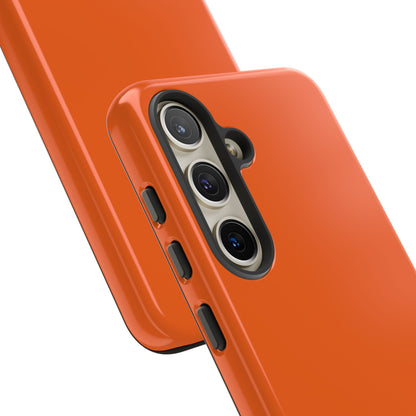SOLID Tangerine Tough Case for Samsung