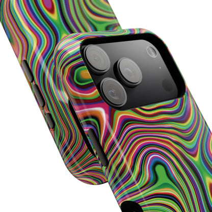 Acid Swirl Phone Case for Apple