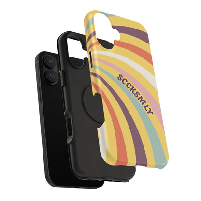 Vintage Groove Phone Case for Apple