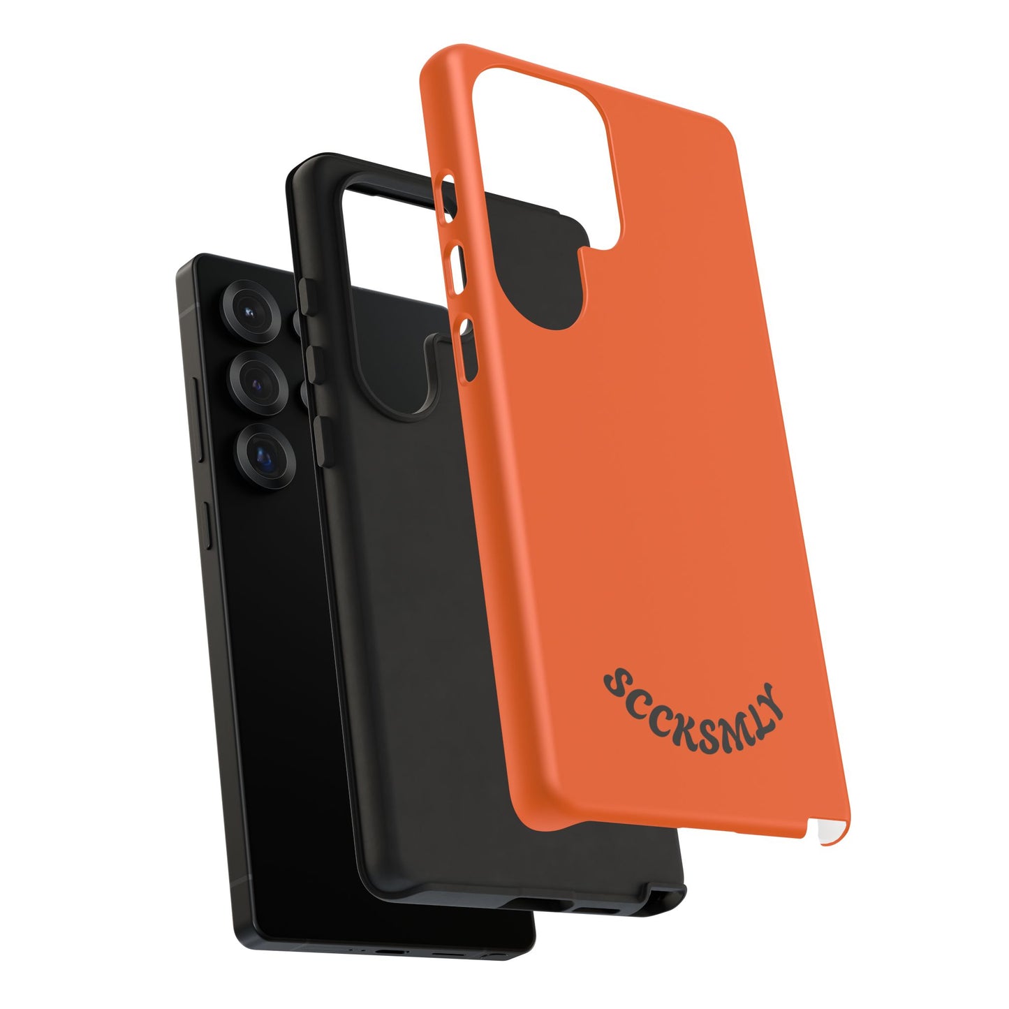 SOLID Tangerine Tough Case for Samsung