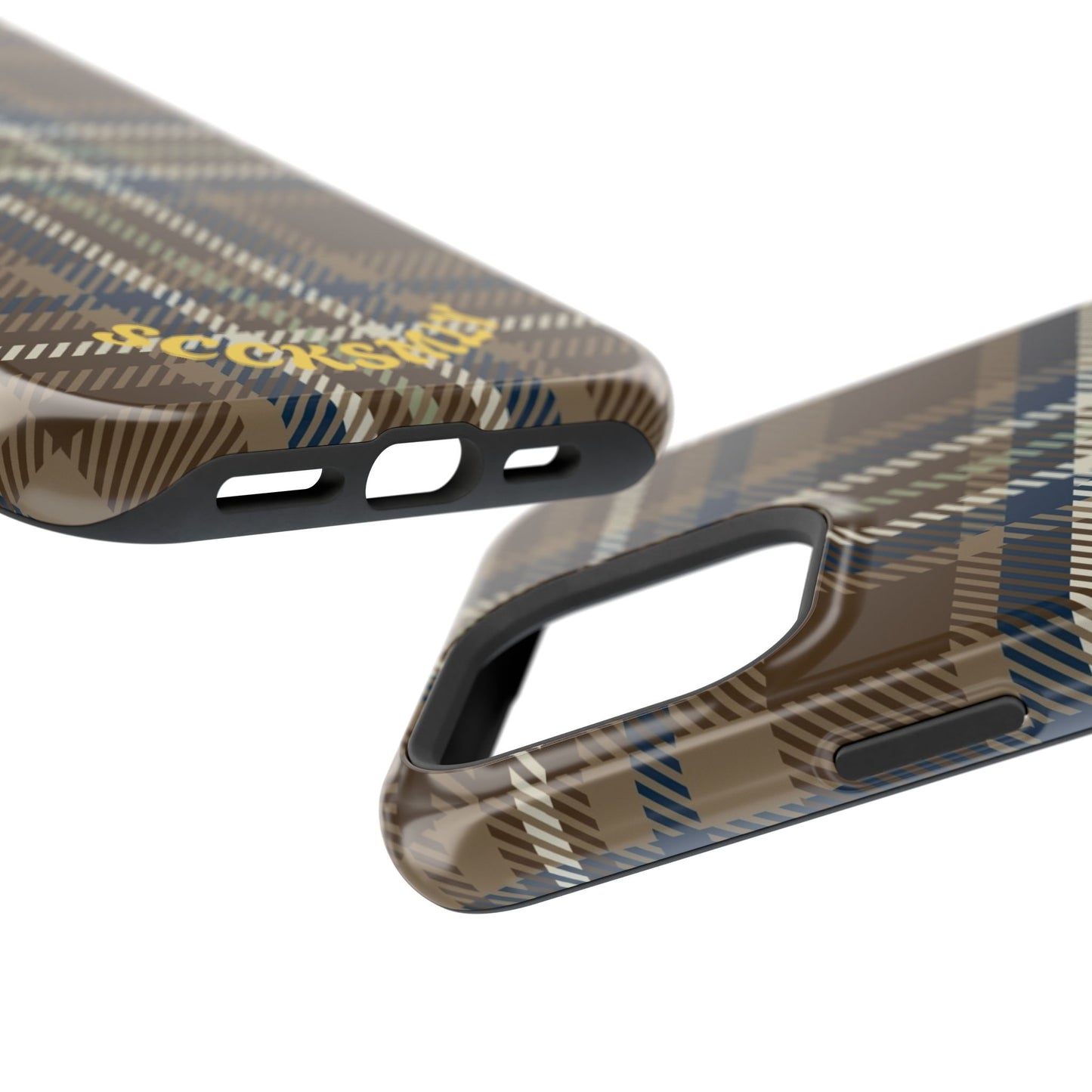 Earth and Sky Plaid Phone Case for Apple