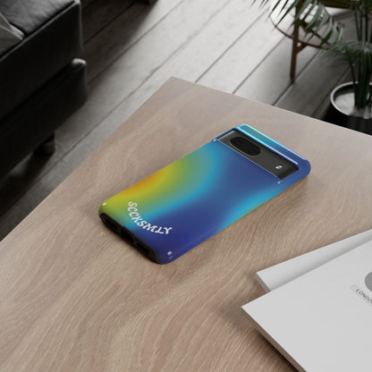 Gradient Heatwave Tough Phone Case for Google Pixel