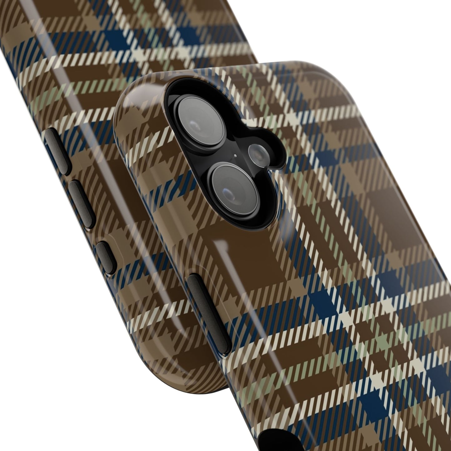 Earth and Sky Plaid Phone Case for Apple