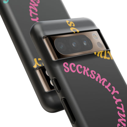 Y2K Wavy Script Tough Case for Google Pixel