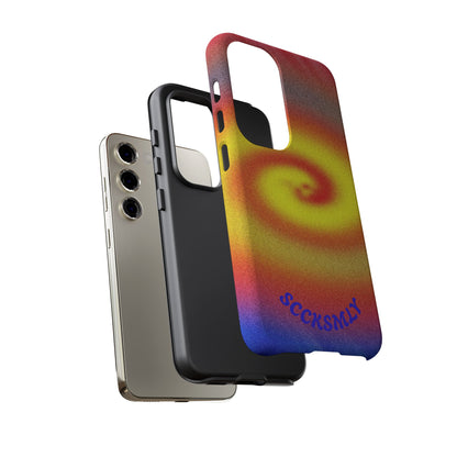 Toxic Spiral Tough Phone Case for Samsung