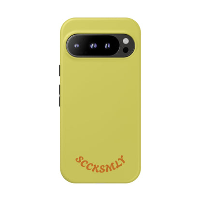 SOLID Lemon Dijon Glaze Tough Case for Google Pixel