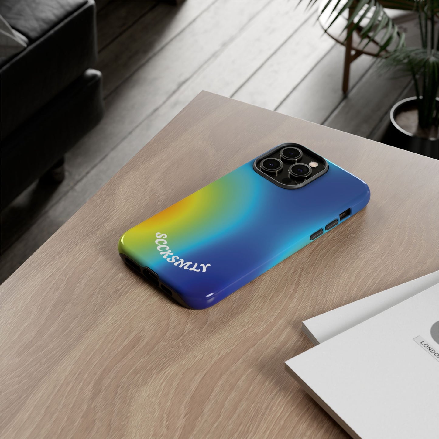 Gradient Heatwave Tough Phone Case for Apple