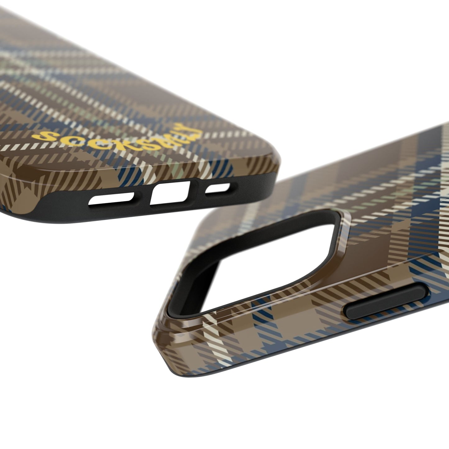 Earth and Sky Plaid Phone Case for Apple
