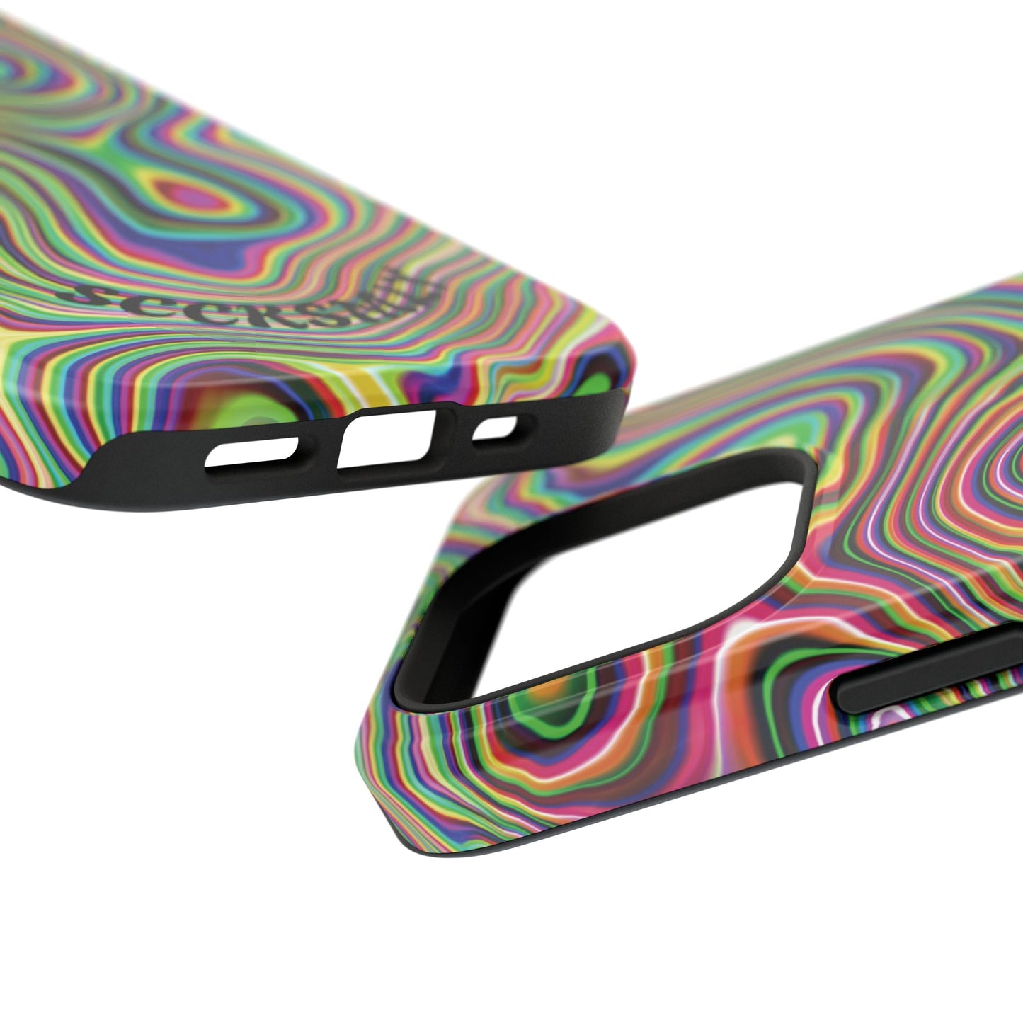 Acid Swirl Phone Case for Apple