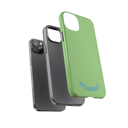 SOLID Sour Lime Tough Case for Apple