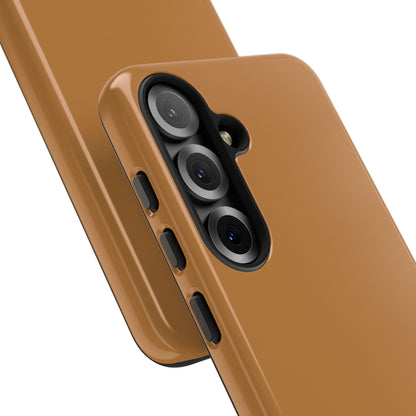 SOLID Spice Caramel Tough Case for Samsung