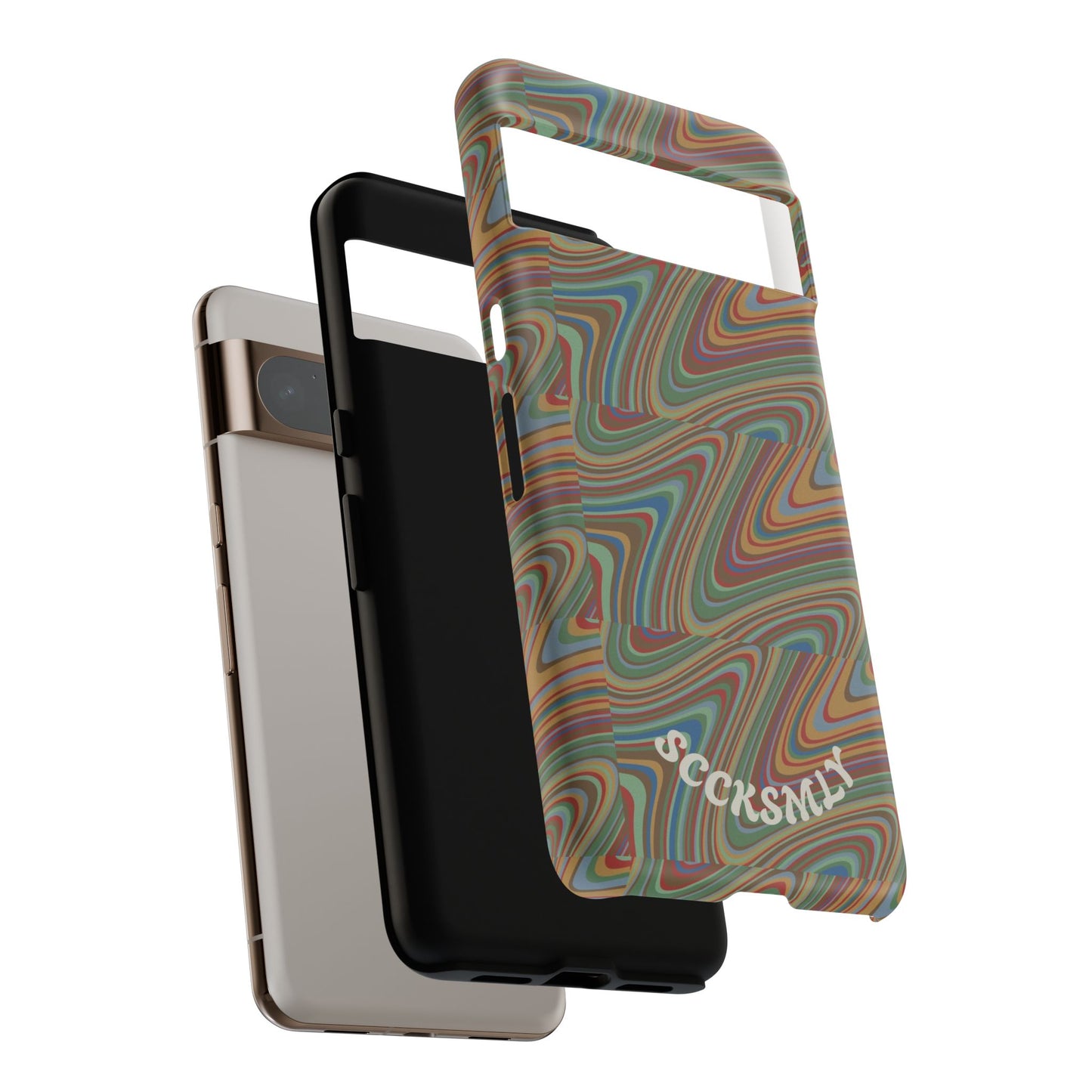 Earthly Waves Tough Phone Case for Google Pixel