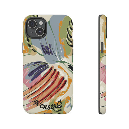 Botanical Strokes Palette Tough Phone Case for Apple