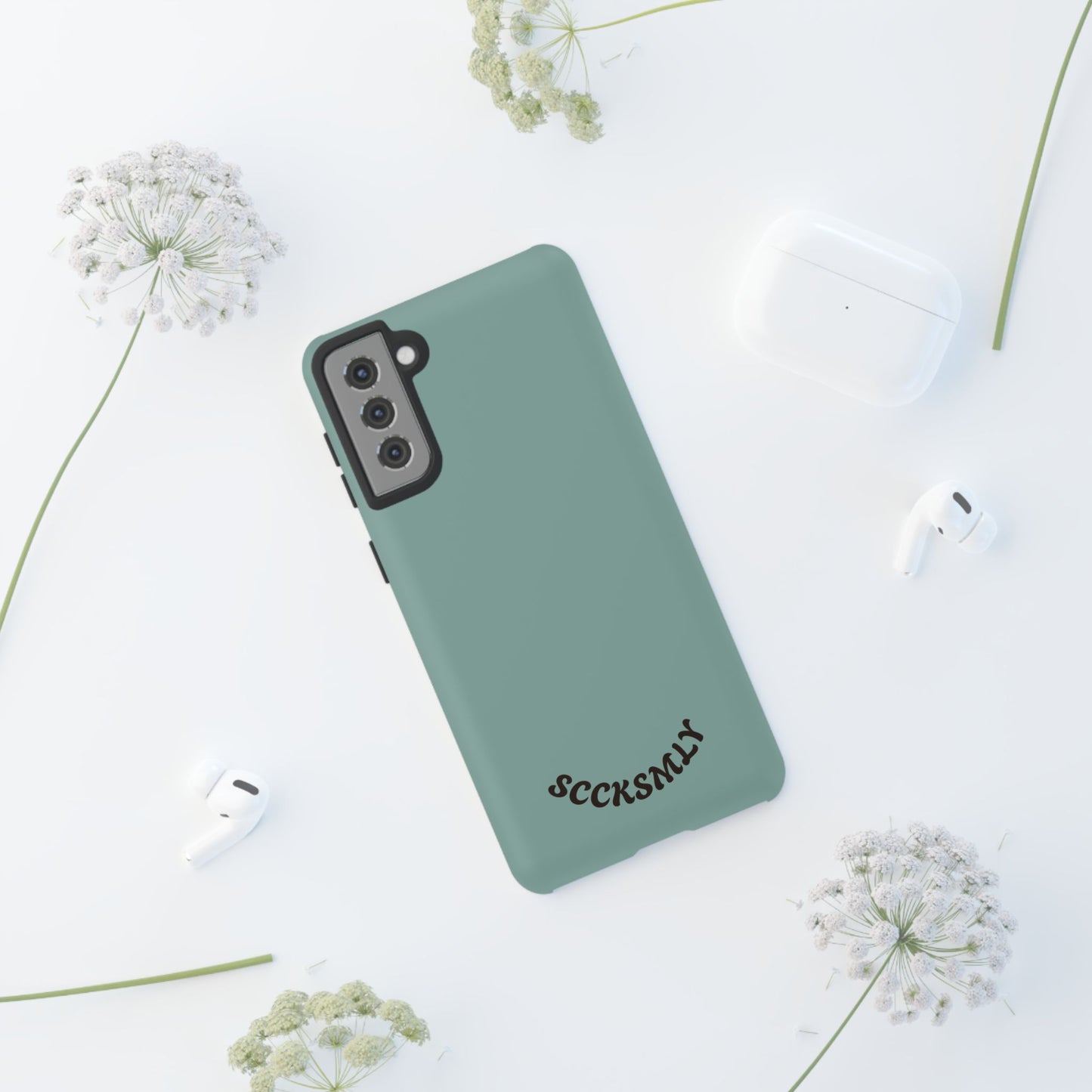 SOLID Fudge Mint Crunch Tough Phone Case for Samsung