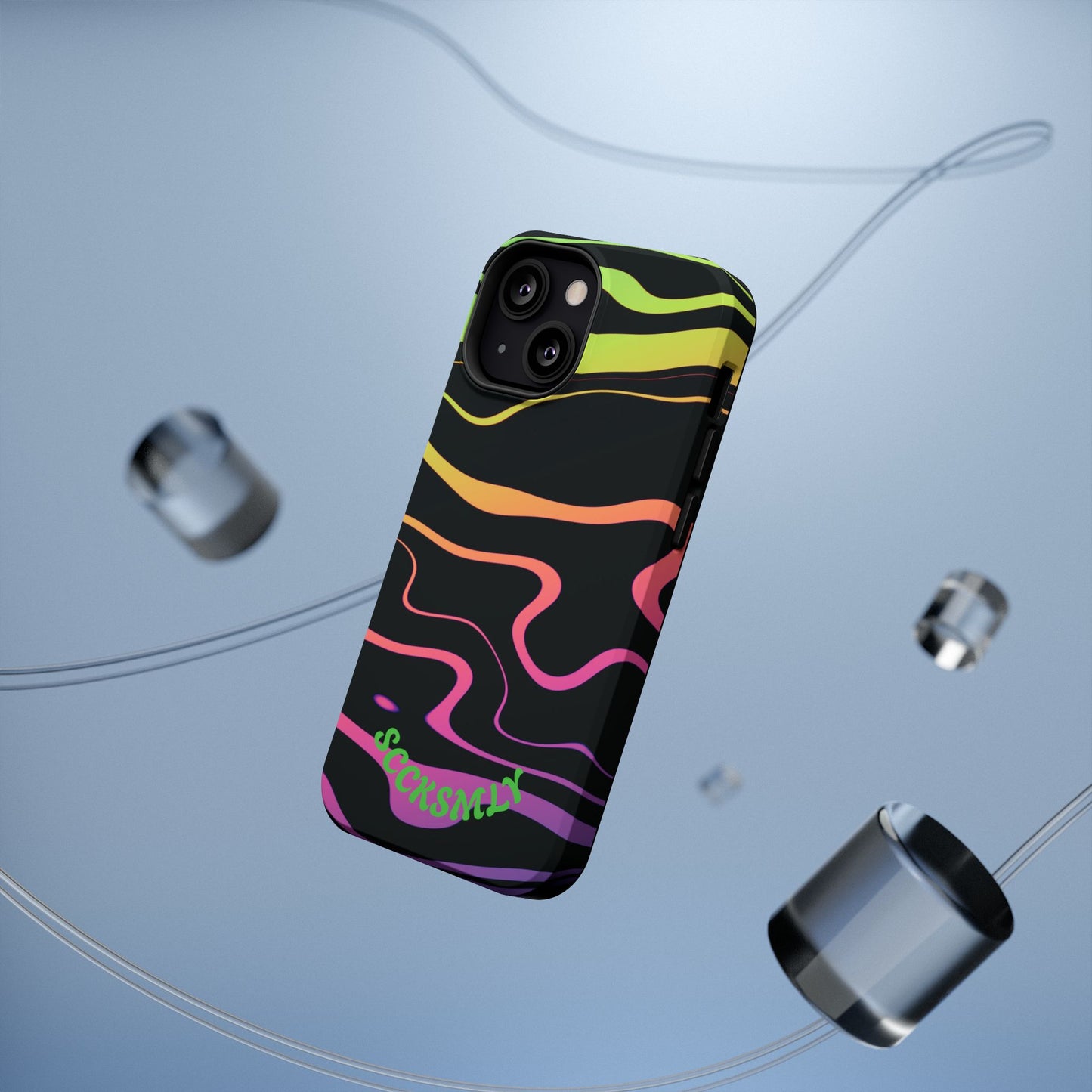 Dark Rainbow Phone Case for Apple