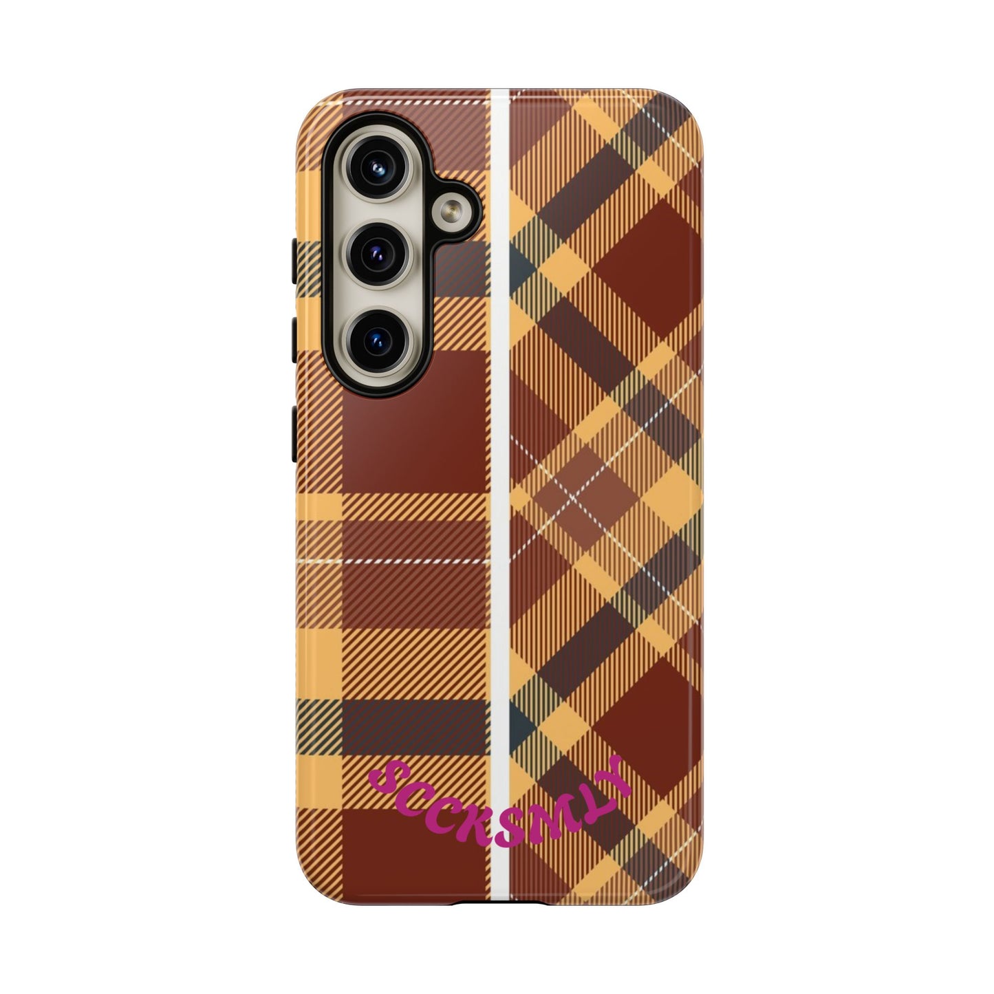 Autumn Plaid Phone Case for Samsung