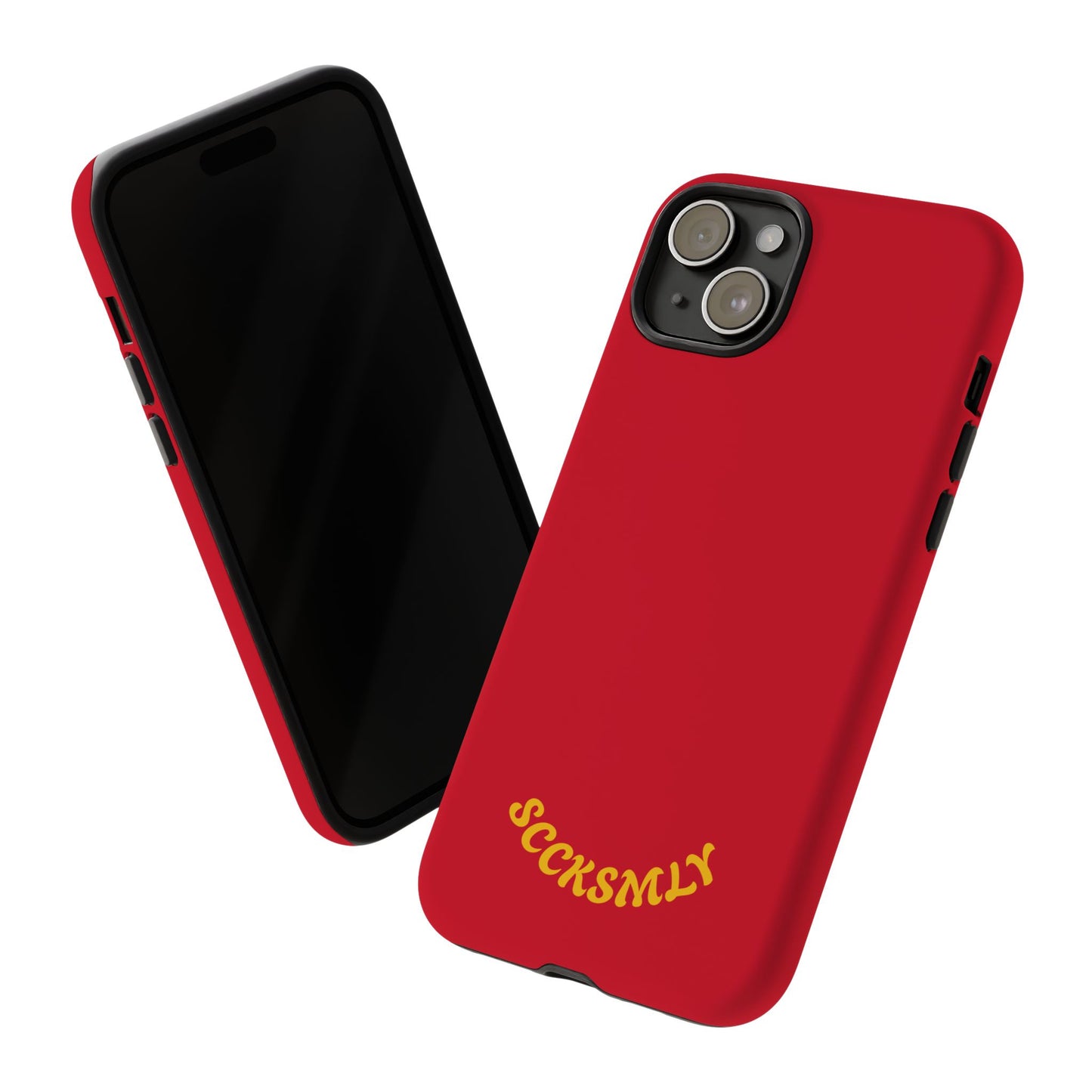 SOLID Calm Cherry Tough Case for Apple