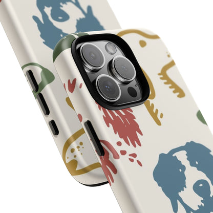 Paws & Portraits Tough Phone Case for Apple