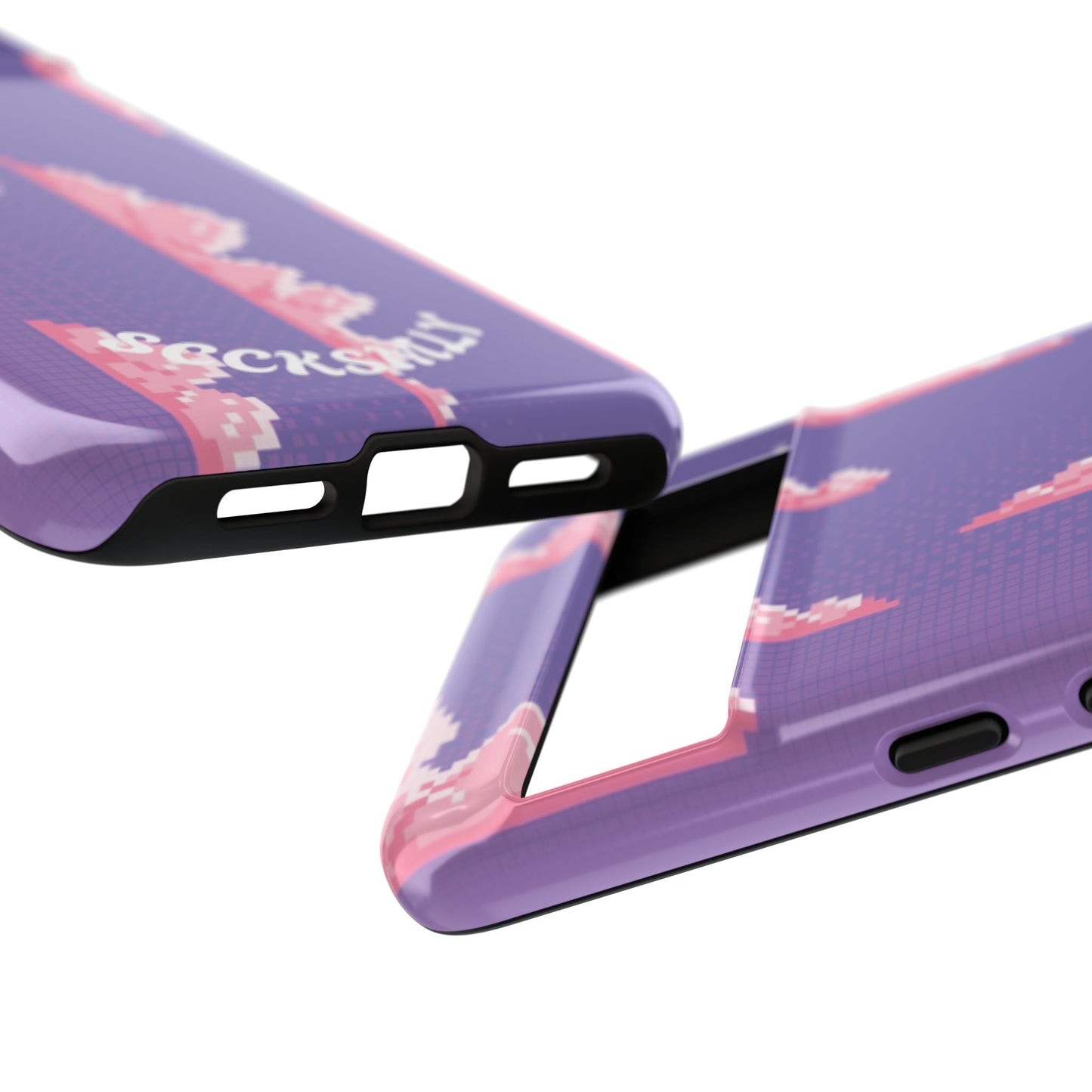 Purple Cotton Candy Sky Tough Phone Case for Google Pixel