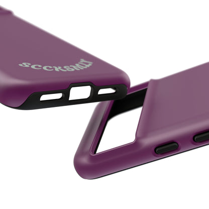 SOLID Amethyst Matte Tough Phone Case for Google Pixel