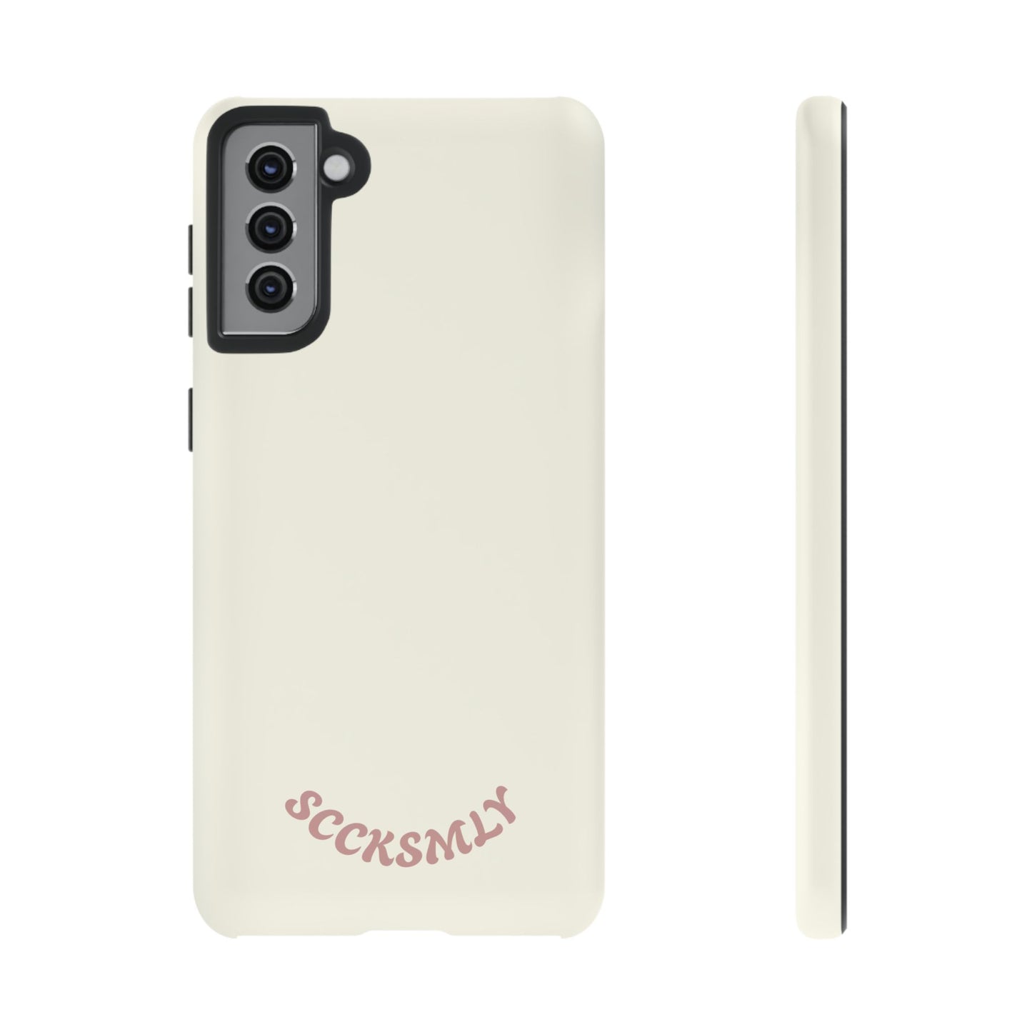 Sweet Oat Milk Tough Phone Case for Samsung