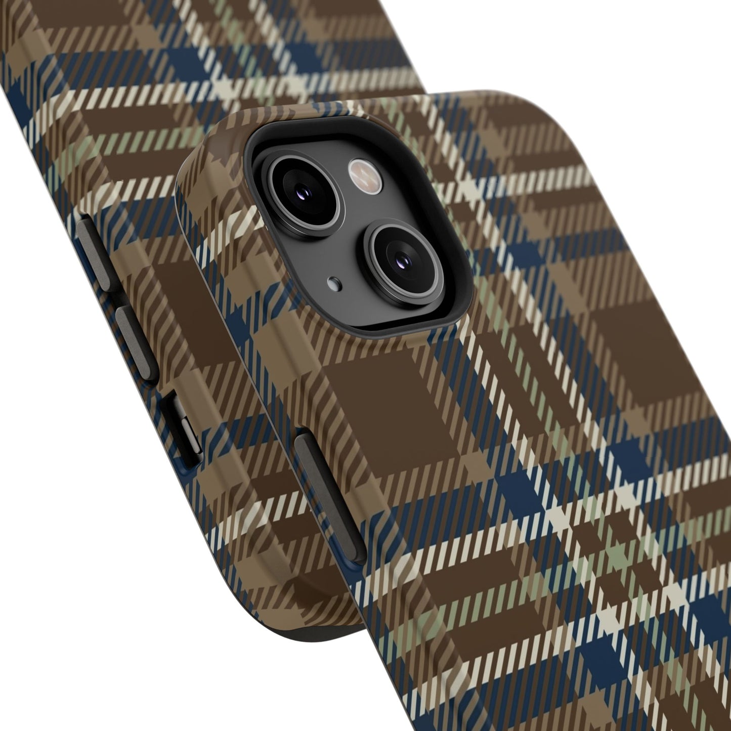 Earth and Sky Plaid Phone Case for Apple