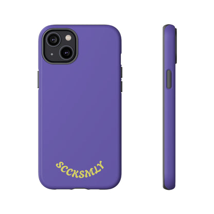 SOLID Dreamy Dusk Purple Tough Case for Apple