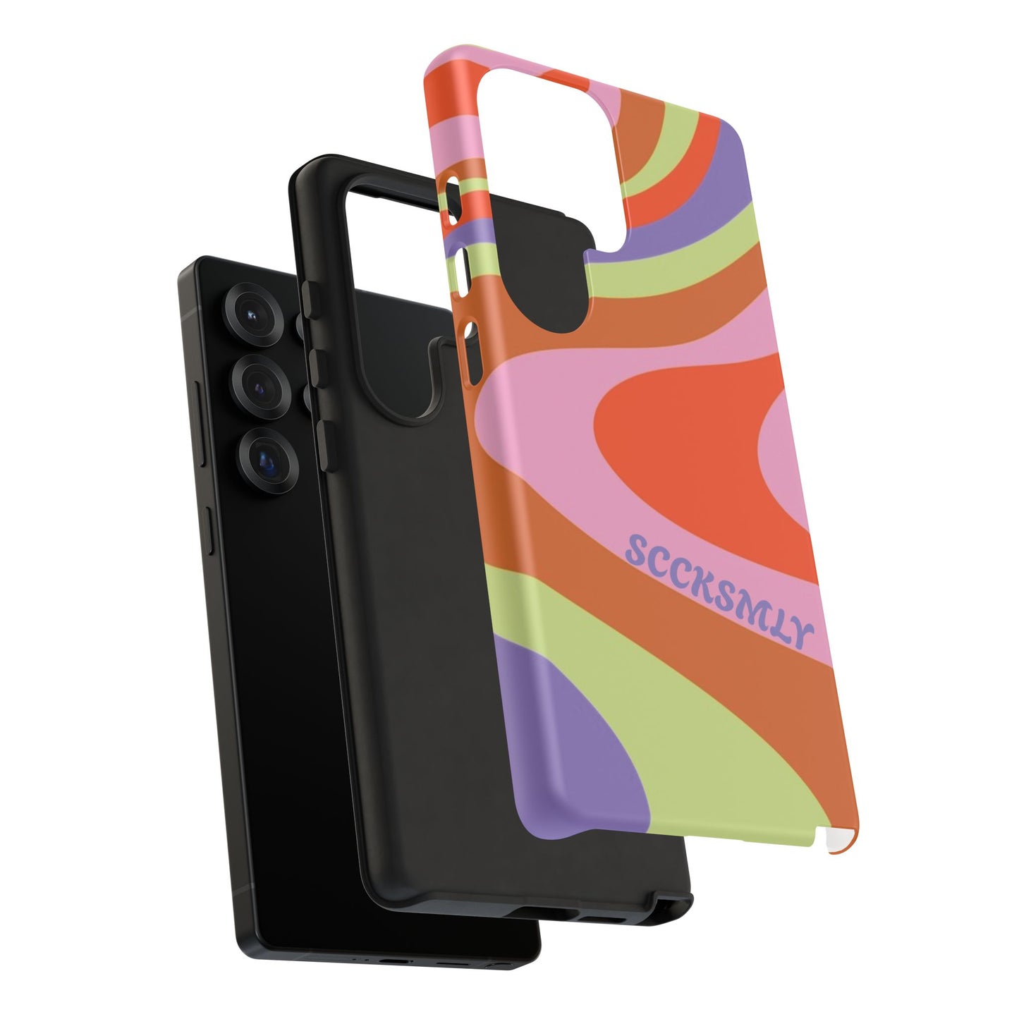 Curvy Swirl Phone Case for Samsung