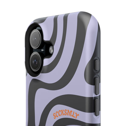 Purple Swirl Phone Case for Apple