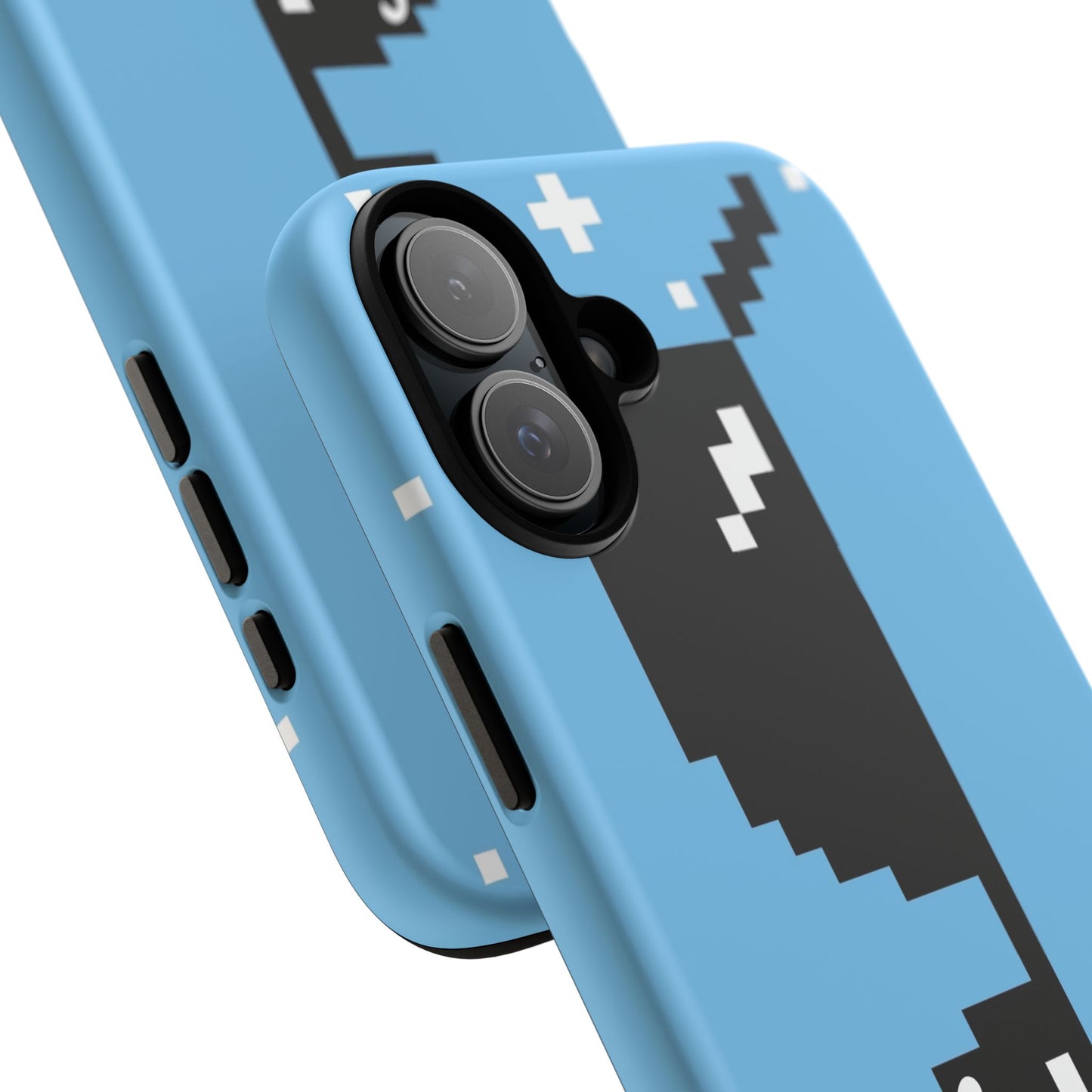 Pixel Glass Tough Phone Case for Apple