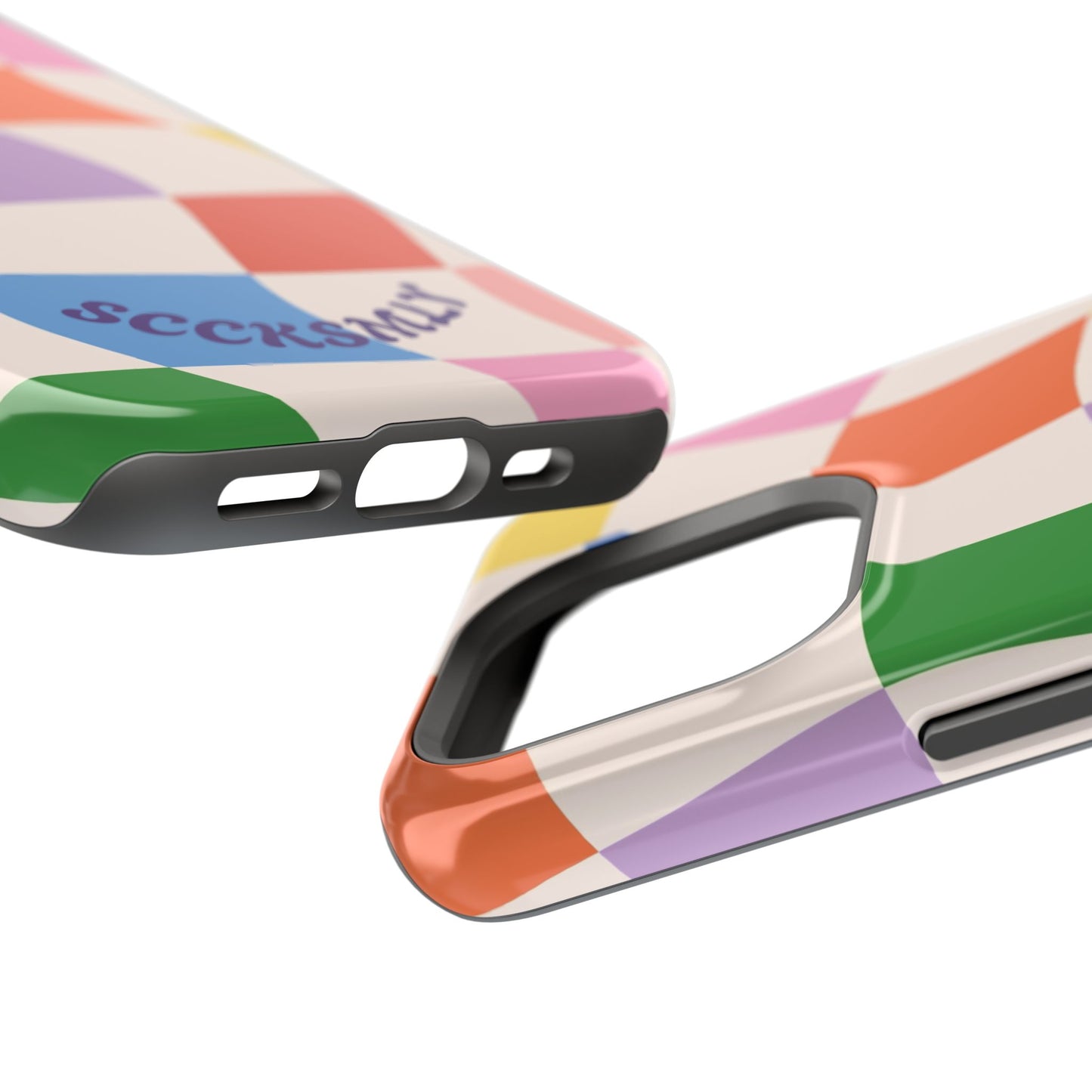 Checker Flicker Phone Case "IOS or Apple"