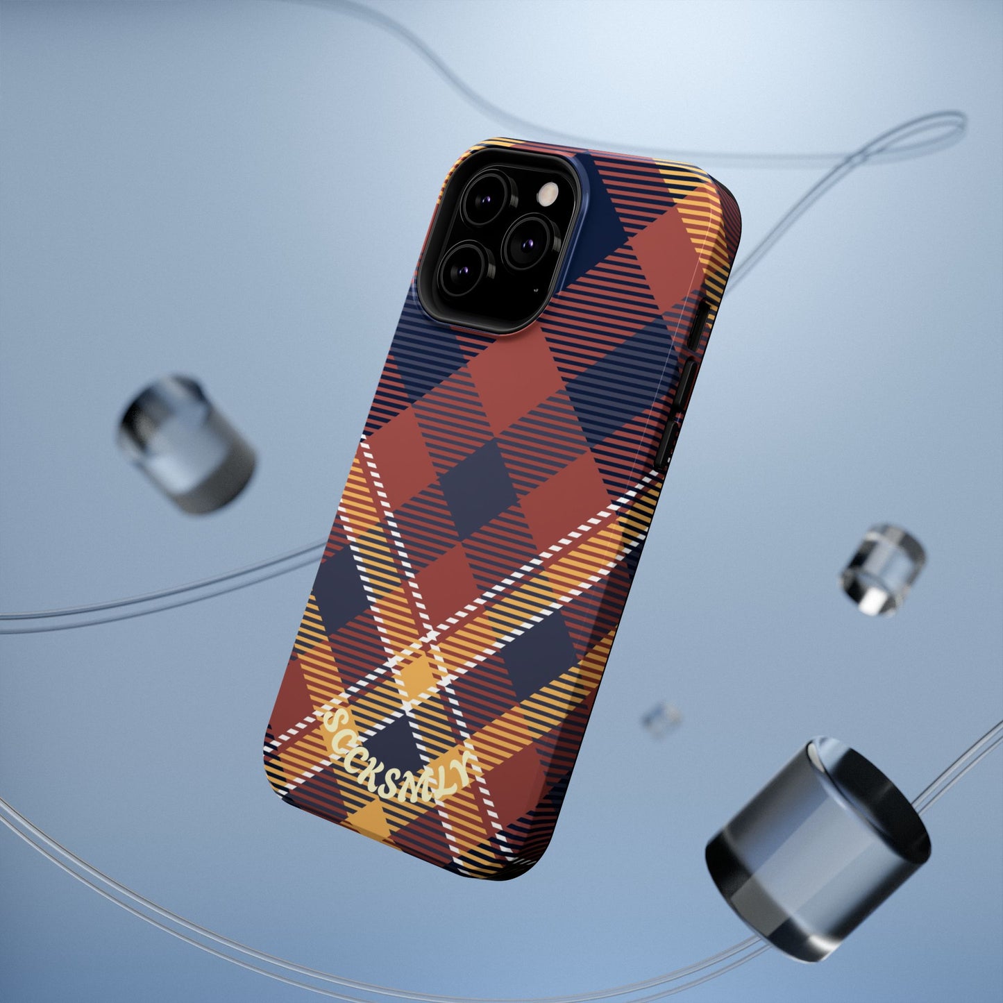 Harvest Tartan Phone Case for Apple