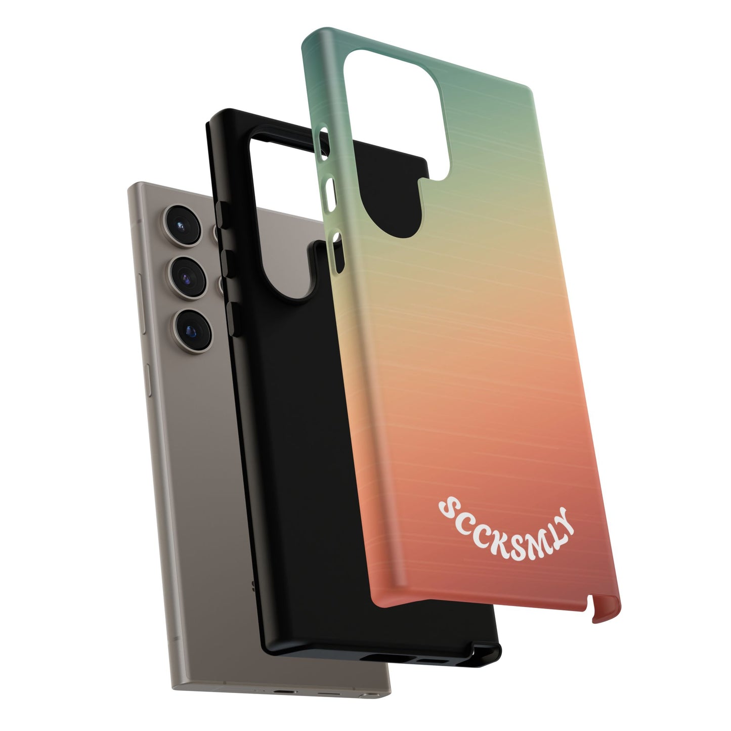 Warm Ombré Tough Phone Case for Samsung