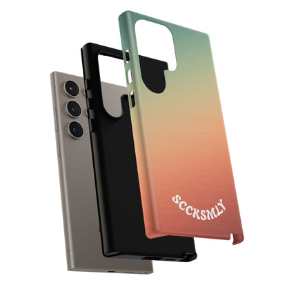Warm Ombré Tough Phone Case for Samsung