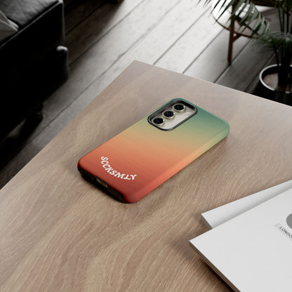 Warm Ombré Tough Phone Case for Samsung