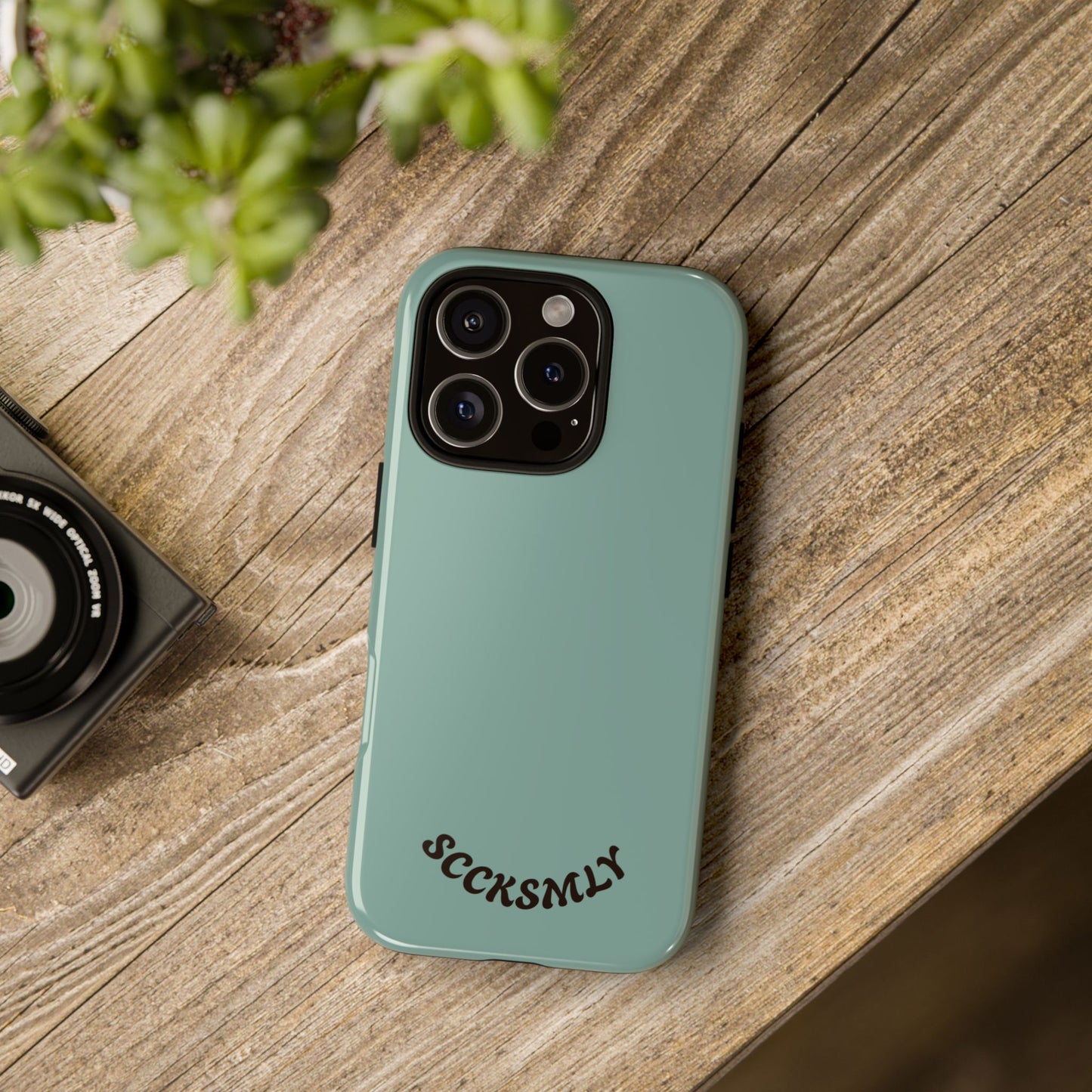 SOLID Fudge Mint Crunch Tough Phone Case for Apple