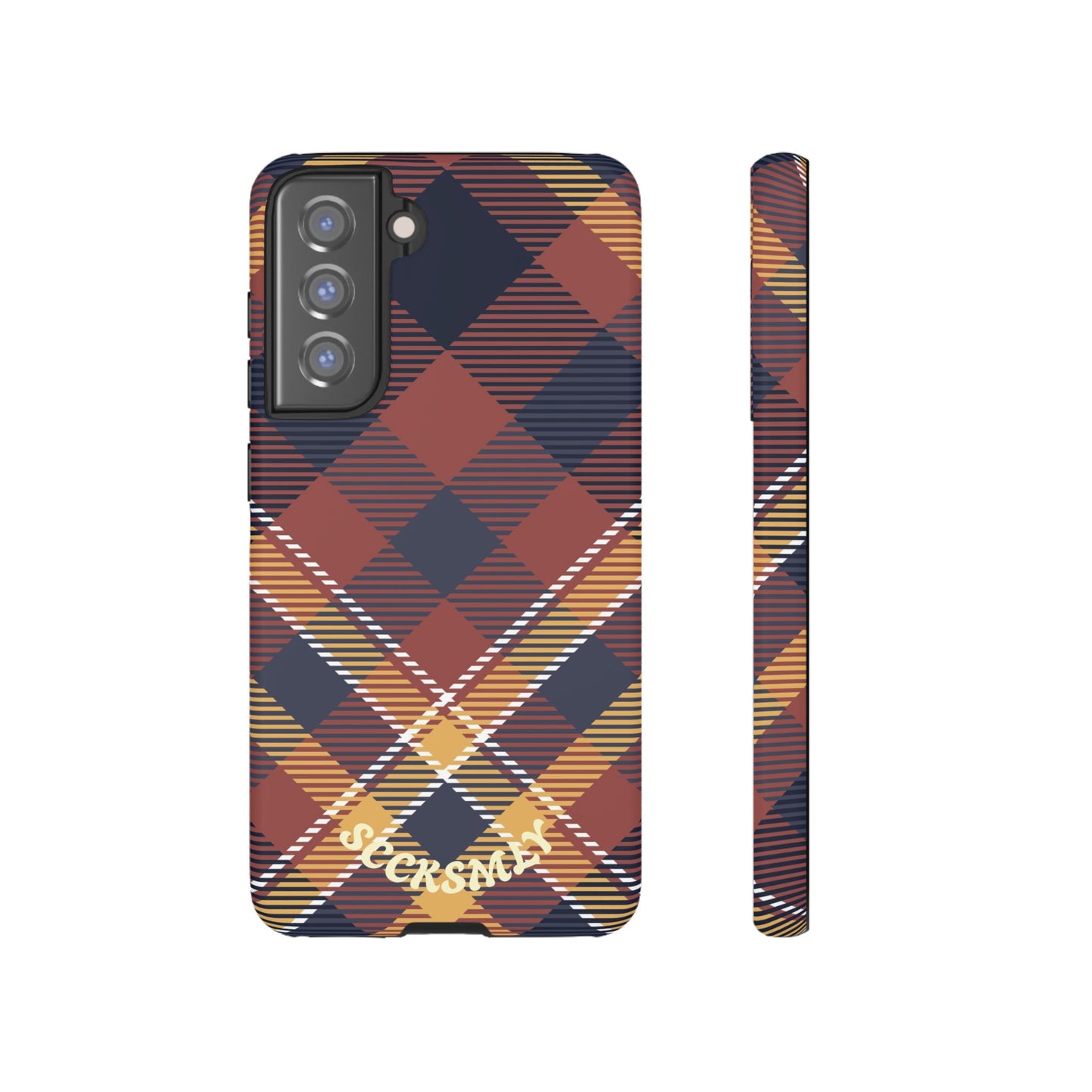Harvest Tartan Phone Case for Samsung