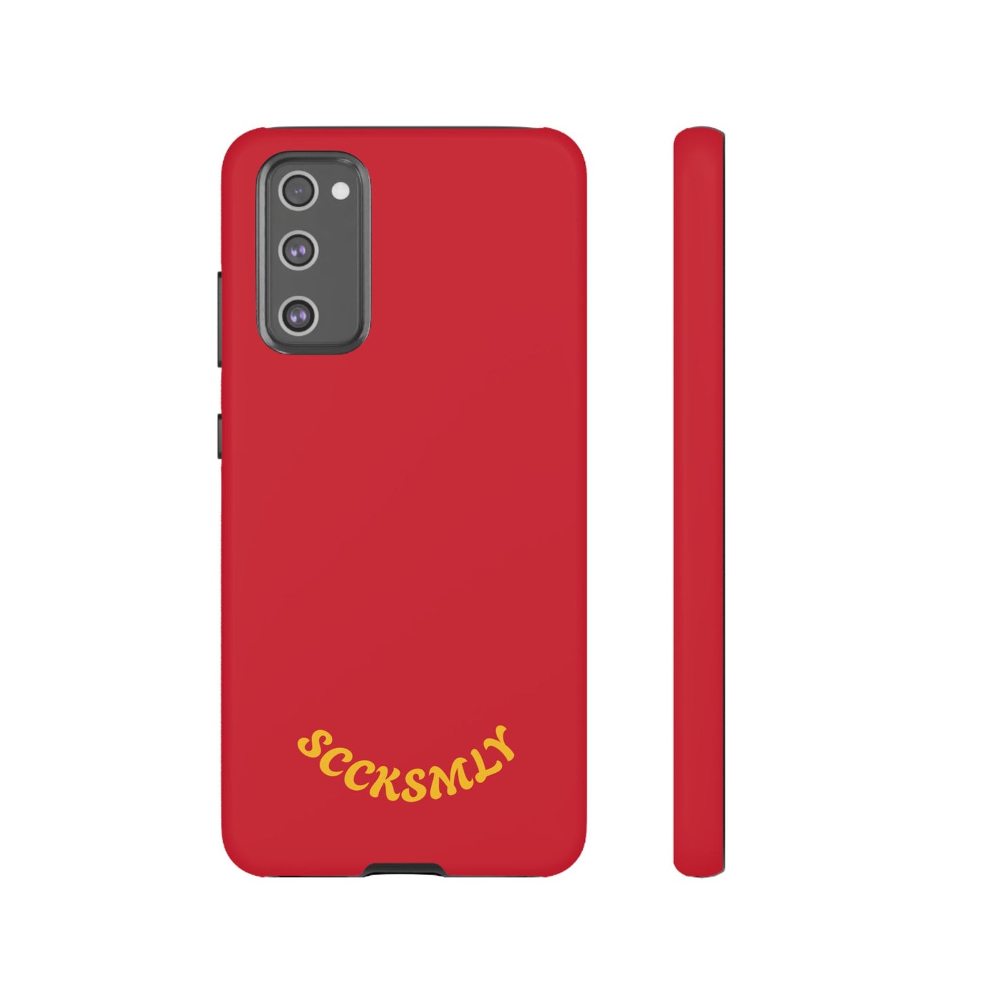 SOLID Calm Cherry Tough Case for Samsung
